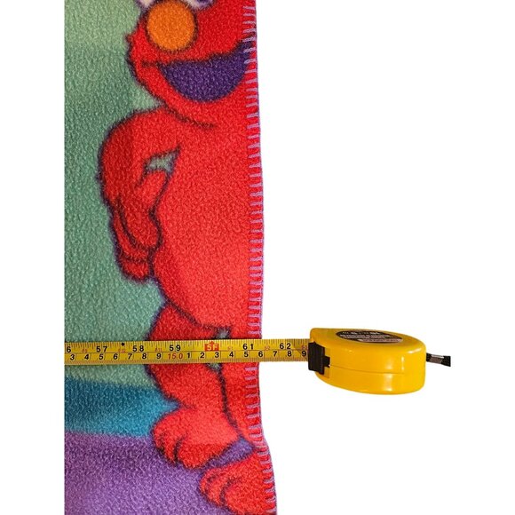 Sesame Street Elmo Shake It Polyester Blanket Vintage 2005 Purple 61.5" x 42" - Picture 4 of 10